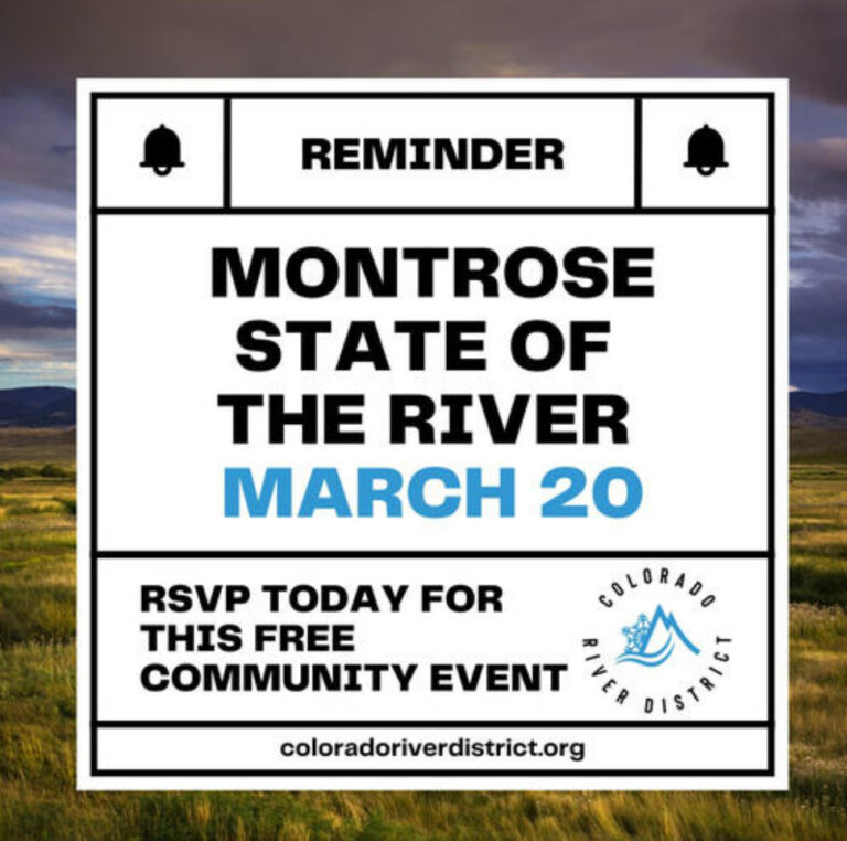 Montrose State of the River