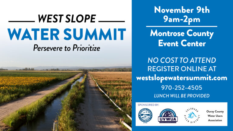 2023 West Slope Water Summit